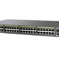 WS-C2960+48PST-L - Cisco Catalyst 2960-Plus Network Switch - New