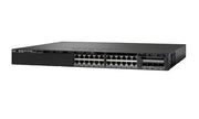 WS-C3650-24PDM-L - Cisco Catalyst 3650 Switch 24 Port PoE+, 2 x 10G Fixed Uplink, Fixed 640w PSU, LAN Base - Refurb'd