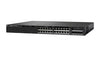 WS-C3650-24PDM-S - Cisco Catalyst 3650 Switch 24 Port PoE+, 2 x 10G Fixed Uplink, Fixed 640w PSU, IP Base - Refurb'd