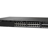 WS-C3650-24PDM-S - Cisco Catalyst 3650 Switch 24 Port PoE+, 2 x 10G Fixed Uplink, Fixed 640w PSU, IP Base - Refurb'd