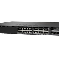 WS-C3650-24PS-L - Cisco Catalyst 3650 Switch 24 Port PoE+, 4 x 1G Fixed Uplink, LAN Base - Refurb'd