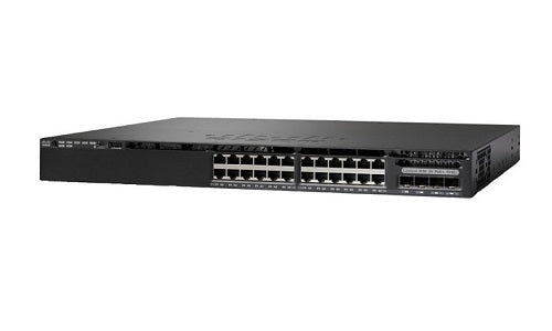 WS-C3650-24TD-S - Cisco Catalyst 3650 Switch 24 Port Data, 2 x 10G Uplink, IP Base - Refurb'd