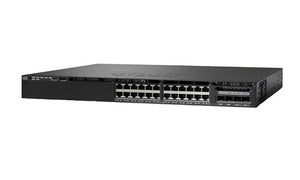 WS-C3650-24TD-S - Cisco Catalyst 3650 Switch 24 Port Data, 2 x 10G Uplink, IP Base - Refurb'd