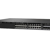 WS-C3650-24TS-L - Cisco Catalyst 3650 Switch 24 Port Data, 4 x 1G Uplink, LAN Base - New