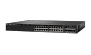 WS-C3650-24TS-L - Cisco Catalyst 3650 Switch 24 Port Data, 4 x 1G Uplink, LAN Base - Refurb'd