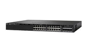 WS-C3650-24TS-S - Cisco Catalyst 3650 Switch 24 Port Data, 4 x 1G Uplink, IP Base - New