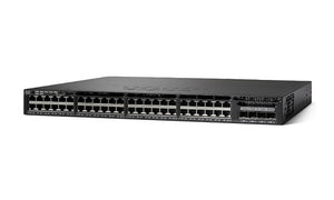 WS-C3650-48FQ-L - Cisco Catalyst 3650 Switch 48 Port PoE+, 4 x 10G Uplink, LAN Base - New