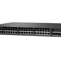 WS-C3650-48FQM-L - Cisco Catalyst 3650 Switch 48 Port PoE+, 4 x 10G Fixed Uplink, Fixed 975w PSU, LAN Base - Refurb'd
