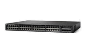 WS-C3650-48FQM-S - Cisco Catalyst 3650 Switch 48 Port PoE+, 4 x 10G Fixed Uplink, Fixed 975w PSU, IP Base - Refurb'd