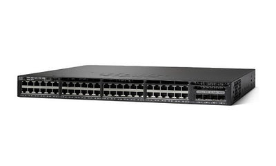 WS-C3650-48FQM-S - Cisco Catalyst 3650 Switch 48 Port PoE+, 4 x 10G Fixed Uplink, Fixed 975w PSU, IP Base - Refurb'd