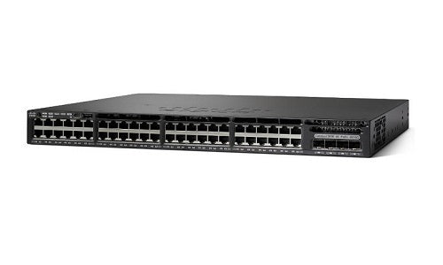 WS-C3650-48FS-E - Cisco Catalyst 3650 Network Switch - New