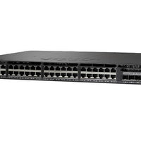 WS-C3650-48FS-L - Cisco Catalyst 3650 Switch 48 Port PoE+, 4 x 1G Uplink, LAN Base - Refurb'd