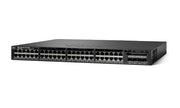 WS-C3650-48PD-E - Cisco Catalyst 3650 Switch 48 Port PoE+, 2 x 10G Uplink, IP Services - Refurb'd