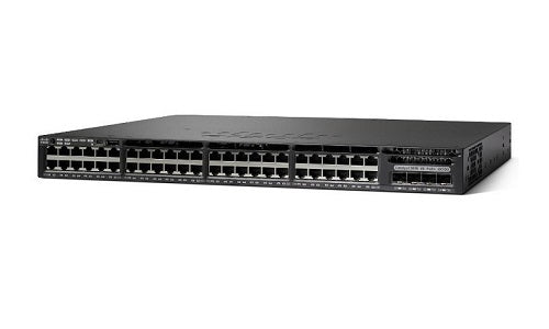 WS-C3650-48PD-S - Cisco Catalyst 3650 Switch 48 Port PoE+, 2 x 10G Uplink, IP Base - New