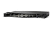 WS-C3650-48PQ-L - Cisco Catalyst 3650 Switch 48 Port PoE+, 4 x 10G Uplink, LAN Base - Refurb'd