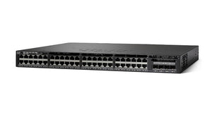 WS-C3650-48PS-E - Cisco Catalyst 3650 Switch 48 Port PoE+, 4 x 1G Fixed Uplink, IP Services - New