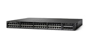 WS-C3650-48PS-E - Cisco Catalyst 3650 Switch 48 Port PoE+, 4 x 1G Fixed Uplink, IP Services - Refurb'd