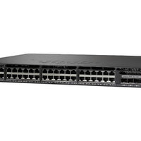 WS-C3650-48PS-S - Cisco Catalyst 3650 Switch 48 Port PoE+, 4 x 1G Fixed Uplink, IP Base - New