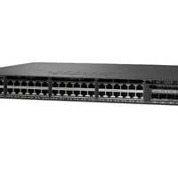 WS-C3650-48PWQ-S - Cisco Catalyst 3650 Switch 48 Port PoE Bundle, 4 x 10G Uplink, w/5 AP licenses, IP Base - Refurb'd