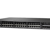 WS-C3650-48PWS-S - Cisco Catalyst 3650 Switch 48 Port PoE Bundle, 4 x 1G Uplink, w/5 AP licenses, IP Base - New