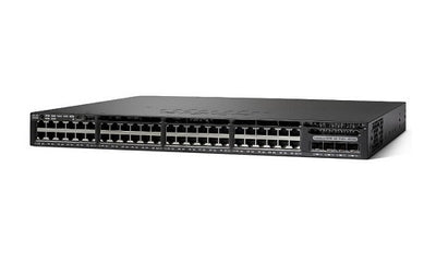 WS-C3650-48TQ-S - Cisco Catalyst 3650 Switch 48 Port Data, 4 x 10G Uplink, IP Base - Refurb'd