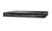 WS-C3650-48TS-E - Cisco Catalyst 3650 Switch 48 Port Data, 4 x 1G Uplink, IP Services - Refurb'd