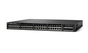 WS-C3650-48TS-L - Cisco Catalyst 3650 Switch 48 Port Data, 4 x 1G Uplink, LAN Base - Refurb'd