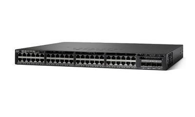 WS-C3650-48TS-L - Cisco Catalyst 3650 Switch 48 Port Data, 4 x 1G Uplink, LAN Base - Refurb'd