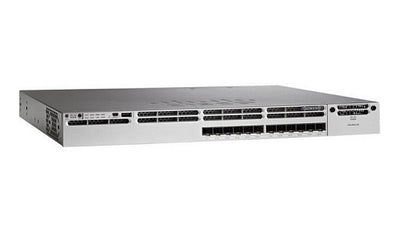 WS-C3850-12S-E - Cisco Catalyst 3850 Switch 12 Port SFP, IP Services - Refurb'd
