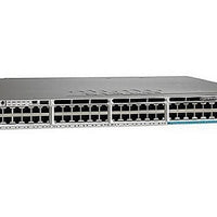 WS-C3850-12X48U-L - Cisco Catalyst 3850 Switch 48 Port UPoE, LAN Base - Refurb'd