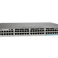 WS-C3850-12X48UW-S - Cisco Catalyst 3850 Switch 48 Port UPoE, IP Base with 5 AP Licenses - New