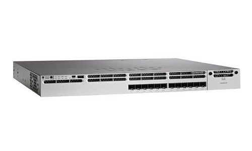 WS-C3850-12XS-S - Cisco Catalyst 3850 Switch 12 Port SFP+, IP Base - Refurb'd