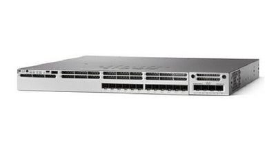 WS-C3850-16XS-S - Cisco Catalyst 3850 Switch 12 Port SFP+, 4x10G Uplink Module, IP Base - Refurb'd