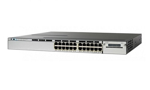 WS-C3850-24P-E - Cisco Catalyst 3850 Network Switch - Refurb'd