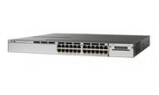 WS-C3850-24P-S - Cisco Catalyst 3850 Switch 24 Port PoE+, IP Base - Refurb'd