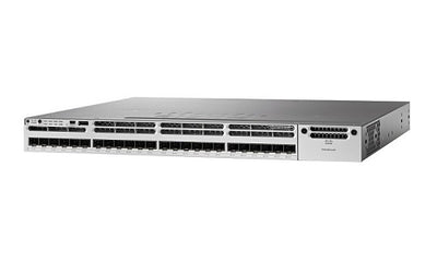 WS-C3850-24S-S - Cisco Catalyst 3850 Switch 24 Port SFP, IP Base - New