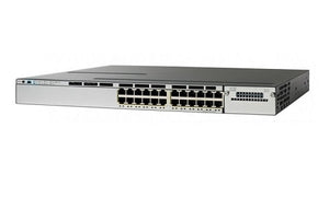 WS-C3850-24T-E - Cisco Catalyst 3850 Network Switch - New