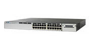 WS-C3850-24T-E - Cisco Catalyst 3850 Switch 24 Port Data, IP Services - Refurb'd