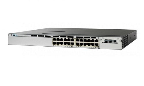 WS-C3850-24T-L - Cisco Catalyst 3850 Switch 24 Port Data, LAN Base - Refurb'd