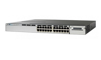 WS-C3850-24T-L - Cisco Catalyst 3850 Switch 24 Port Data, LAN Base - Refurb'd