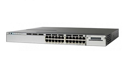 WS-C3850-24T-S - Cisco Catalyst 3850 Switch 24 Port Data, IP Base - Refurb'd