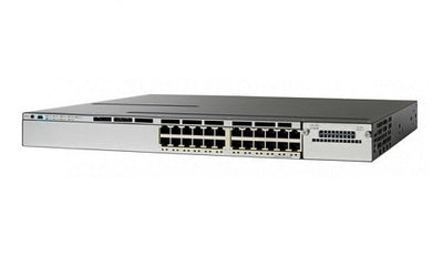 WS-C3850-24T-S - Cisco Catalyst 3850 Switch 24 Port Data, IP Base - Refurb'd