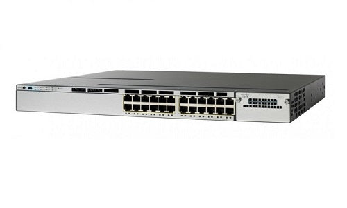 WS-C3850-24U-L - Cisco Catalyst 3850 Switch 24 Port UPoE, LAN Base - Refurb'd