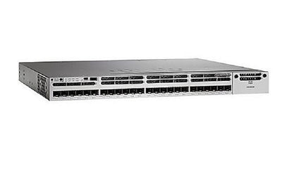WS-C3850-24XS-S - Cisco Catalyst 3850 Switch 24 Port SFP+, IP Base - Refurb'd