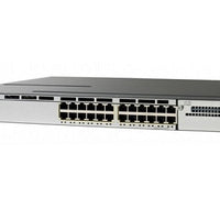 WS-C3850-24XU-L - Cisco Catalyst 3850 Switch 24 Port mGig UPoE, LAN Base - Refurb'd