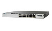 WS-C3850-24XU-L - Cisco Catalyst 3850 Switch 24 Port mGig UPoE, LAN Base - Refurb'd