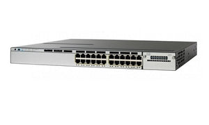 WS-C3850-24XU-S - Cisco Catalyst 3850 Switch 24 Port mGig UPoE, IP Base - Refurb'd