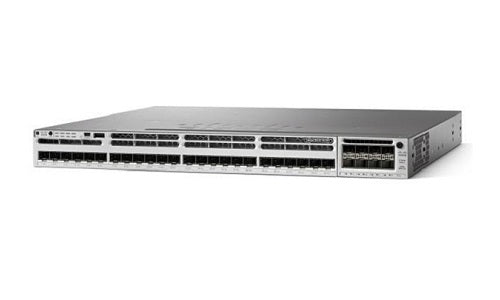 WS-C3850-32XS-E - Cisco Catalyst 3850 Switch 24 Port SFP+, 8x10G Uplink Module, IP Services - Refurb'd