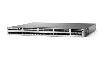 WS-C3850-32XS-S - Cisco Catalyst 3850 Switch 24 Port SFP+, 8x10G Uplink Module, IP Base - Refurb'd