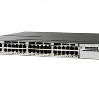 WS-C3850-48F-E - Cisco Catalyst 3850 Switch 48 Port Full PoE+, IP Services - New
